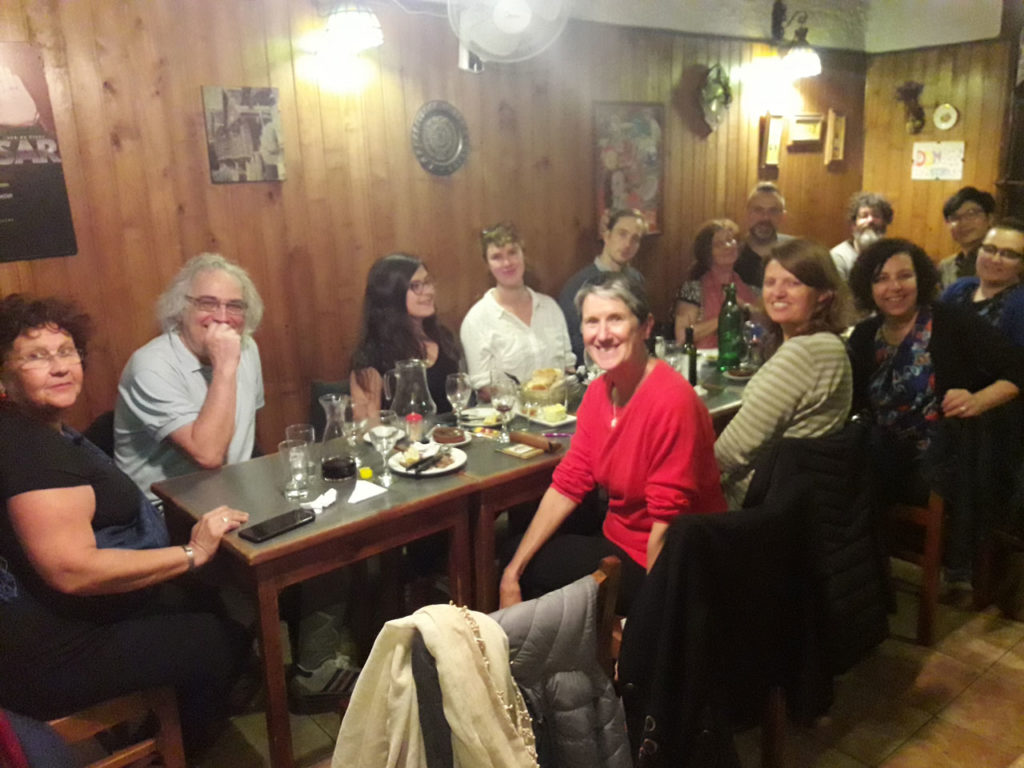 Comite Ejecutivo Assitej Internacional en Parrillada Don Koto